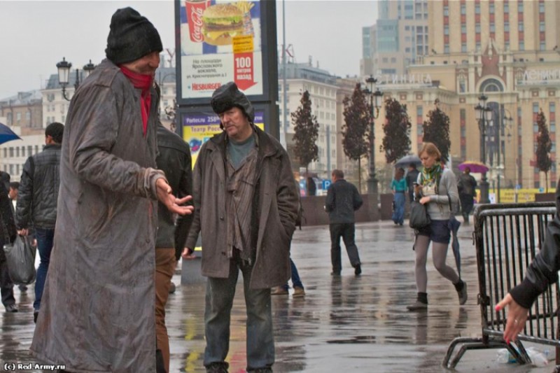 Бомж с вокзала