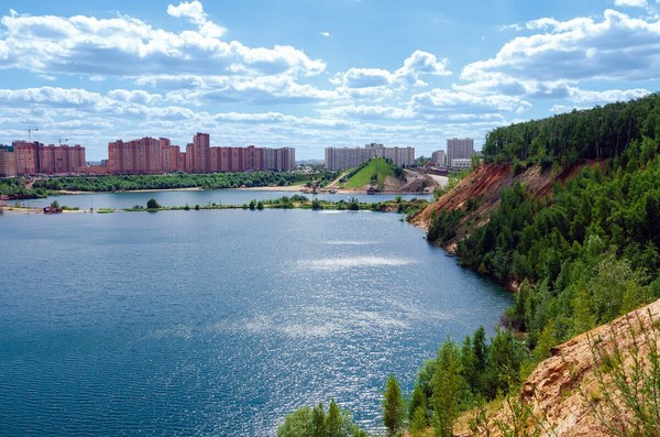 Пляж в дзержинском московской