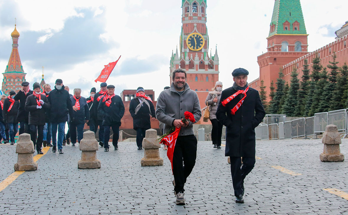 руст на красной площади