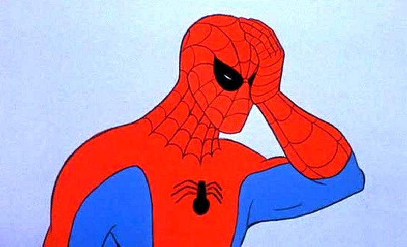 Челопук. Человек паук 1967. Человек паук Мем. Плачущий Спайдермен. Человек-паук плачет.
